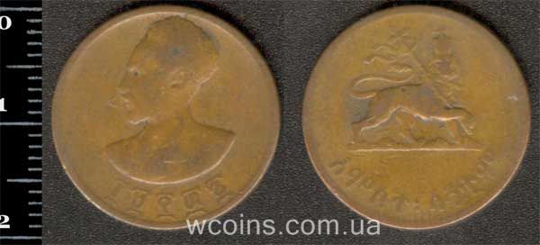 Монета Ефіопія 5 центів