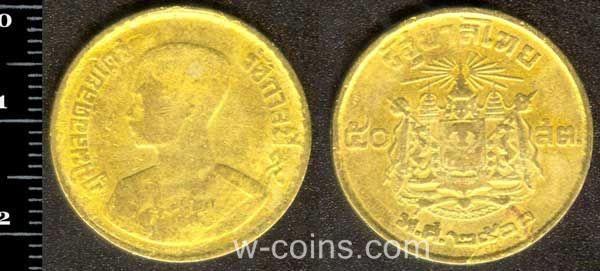 Монета Таїланд 50 сатанг 1957