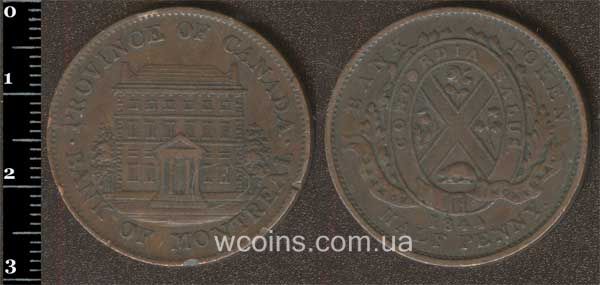 Монета Провинції Канади 1/2 пенні (соу) 1944