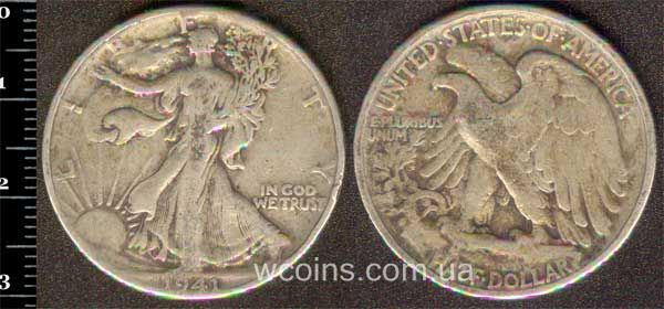 Монета США 1/2 долара 1941