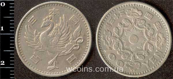 Монета Японія 100 йен 1958