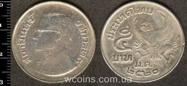 Монета Таїланд 5 бат 1977