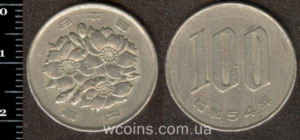 Монета Японія 100 йен 1979