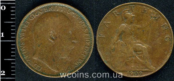 Coin United Kingdom farting 1909