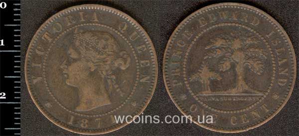 Монета Провинції Канади 1 цент 1871