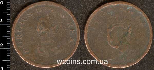 Coin Ireland 1/2 penny 1805