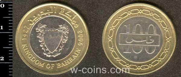 Coin Bahrain 100 fils 2006