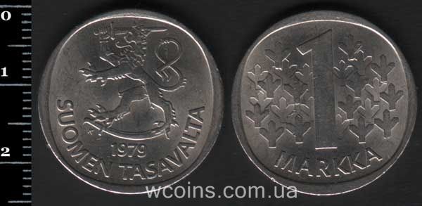 Монета Фінляндія 1 марка 1979