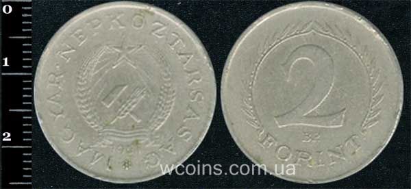 Монета Угорщина 2 форинта 1951