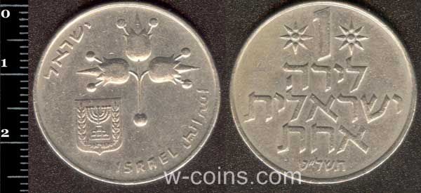 Монета Ізраїль 1 ліра 1979