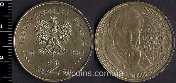 Монета Польща 2 злотих 2009