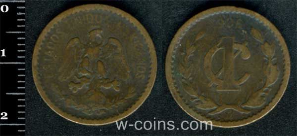 Монета Мексика 1 сентаво 1906
