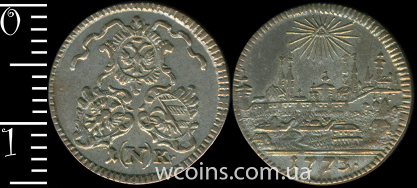 Coin Nuremberg 1 kreuzer 1773