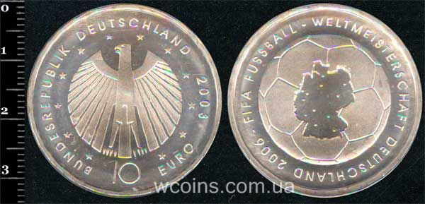 Монета Німеччина 10 євро 2003