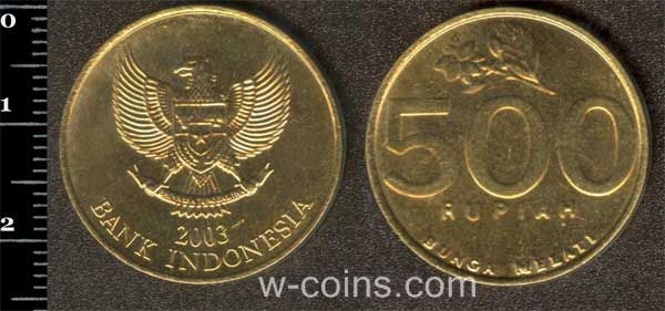 Монета Індонезія 500 рупій 2003