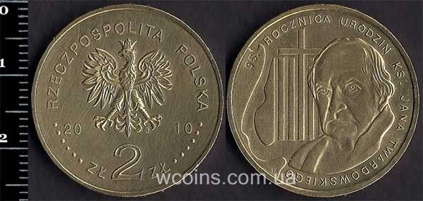 Монета Польща 2 злотих 2010