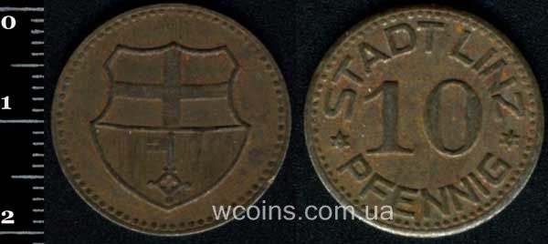 Монета Німеччина - нотгельди 1914 - 1924 10 пфенігів