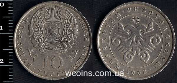 Монета Казахстан 10 теньге 1993