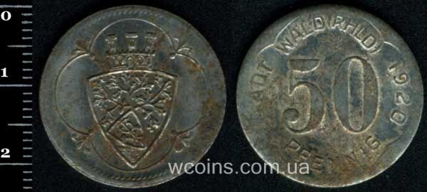 Монета Німеччина - нотгельди 1914 - 1924 50 пфенігів 1920