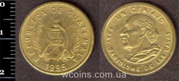 Coin Гватемала 1 centavo 1995