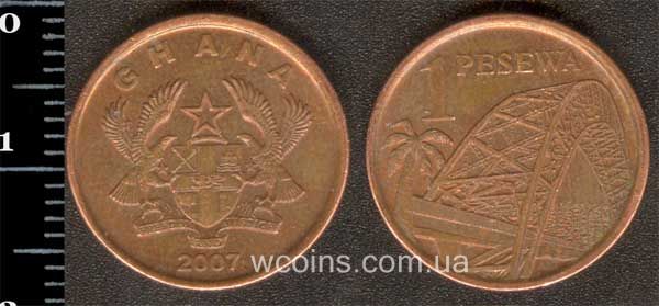 Coin Ghana 1 pesewa 2007