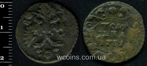Coin Russia polushki 1751