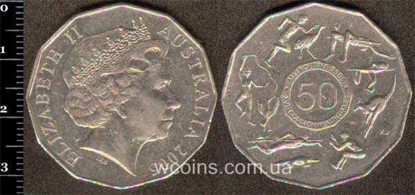 Монета Австралія 50 центів 2005