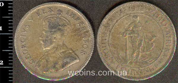 Coin South Africa 1 shilling 1923