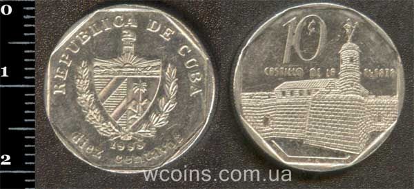 Coin Cuba 10 centavos 1999