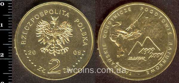 Монета Польща 2 злотих 2009