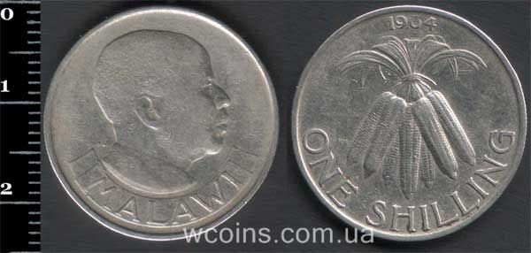 Монета Малаві 1 шилінг 1964