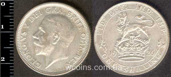 Coin United Kingdom 1 shilling 1926