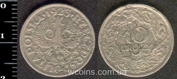 Монета Польща 10 грошей 1923