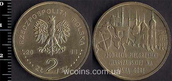 Монета Польща 2 злотих 2011