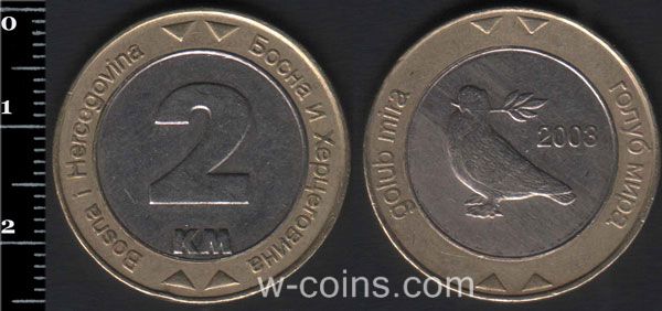 Монета Боснія і Герцеґовина 2 марки 2003