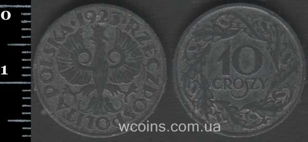 Coin Poland 10 groszy 1923