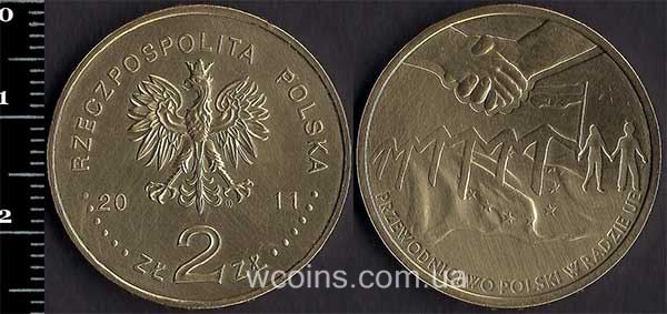 Coin Poland 2 zloty 2011
