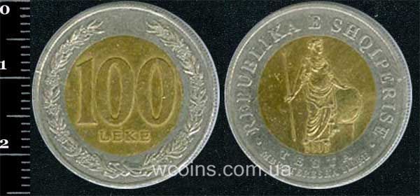 Coin Albania 100 lek 2000