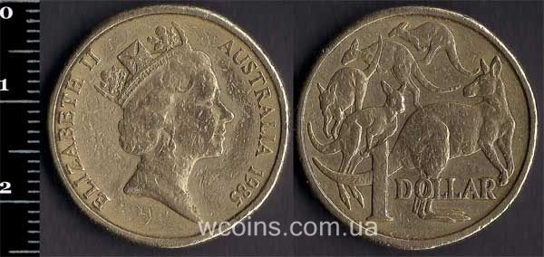 Монета Австралія 1 долар 1985