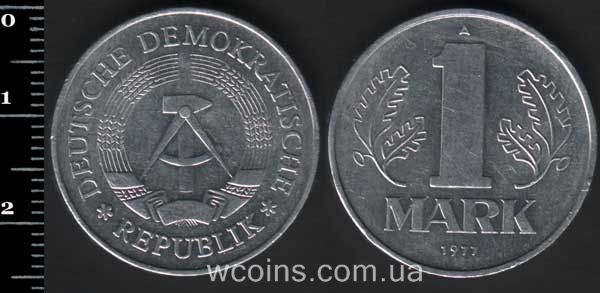 Coin Germany 1 mark 1977
