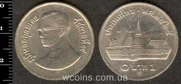 Coin Thailand 1 baht 1982